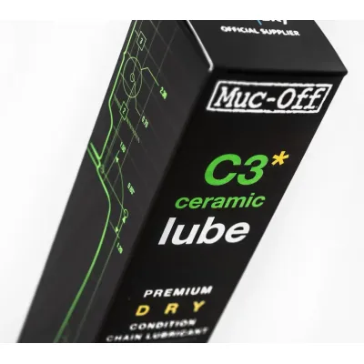 LUBRICANTE MUC-OFF C3 CERAMICO TIEMPO SECO 120ML LUBRICANTE MUC-OFF C3 CERAMICO TIEMPO SECO 120ML