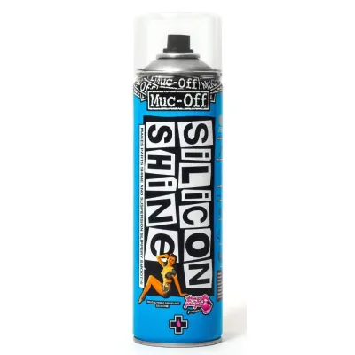 ABRILLANTADOR MUC-OFF SILICONA SILICON SHINE 500 ml