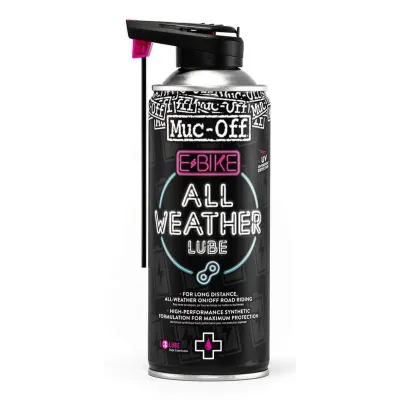 LUBRICANTE CADENAS MUC-OFF E-EBIKE ALL-WEATHER LUBE 400 ml