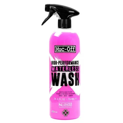 LIMPIADOR SIN AGUA MUC-OFF HIGH PERFORMANCE WATERLESS WASH 750 ml LIMPIADOR SIN AGUA MUC-OFF HIGH PERFORMANCE WATERLESS WASH 750 ml