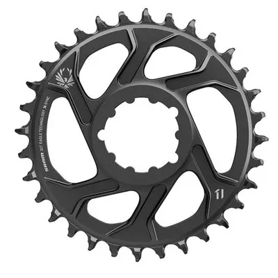 PLATO SRAM X-SYNC 2 EAGLE B 12-V. 32 D.,OVAL NEGRO,ALUMINIO,OFFSET 3MM, DM (103439)