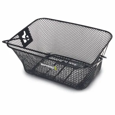 CESTO TRASERO CON ASA INFANTIL BASIL TIGRE ACERO NEGRO CESTO TRASERO CON ASA INFANTIL BASIL TIGRE ACERO NEGRO