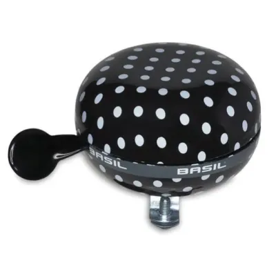 TIMBRE BASIL DING-DONG POLKADOT BIG NEGRO/BLANCO TIMBRE BASIL DING-DONG POLKADOT BIG NEGRO/BLANCO