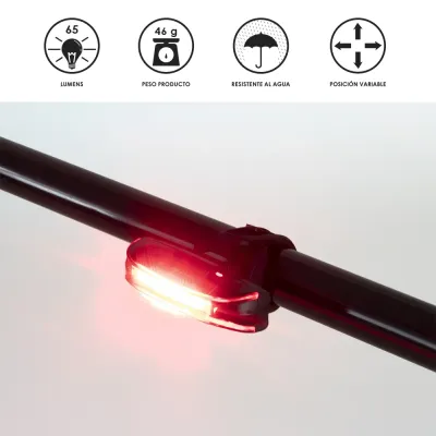 LED TRASERO RECARGABLE ELTIN 65 LUMENS LED TRASERO RECARGABLE ELTIN 65 LUMENS