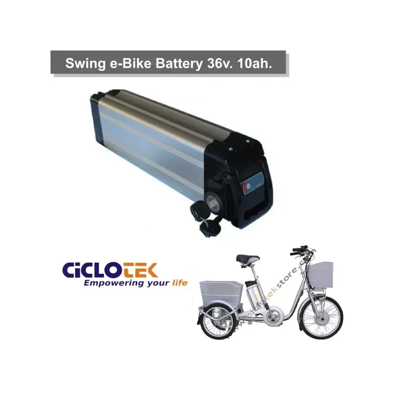 Batería Compatible Para Bicicleta Eléctrica Youin - 36V 10Ah - Repuestos  Fuentes