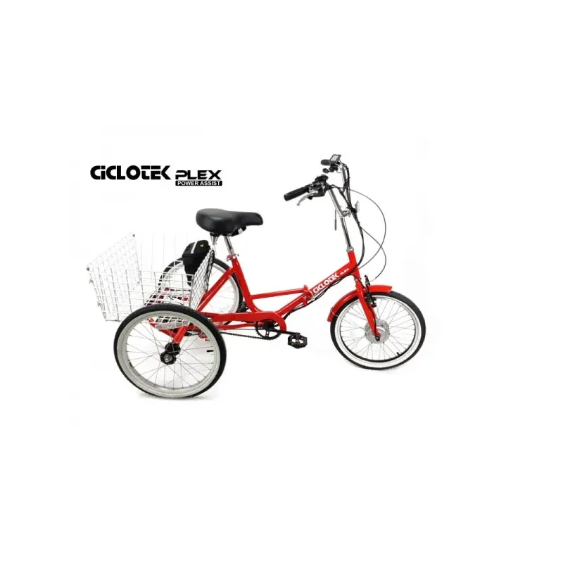 Bicicleta eléctrica para Niños de 12 y 2 Amperios Color Rojo