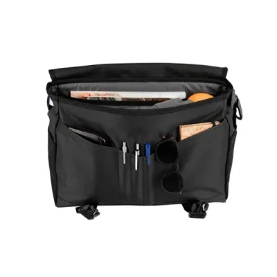 BOLSA BROMPTON METRO MESSENGER BAG MEDIUM IN BLACK