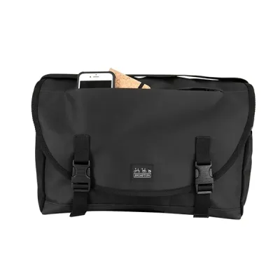 BOLSA BROMPTON METRO MESSENGER BAG MEDIUM IN BLACK