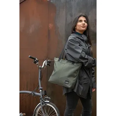 BOLSA BROMPTON BOROUGH TOTE BAG SMALL EN OLIVA