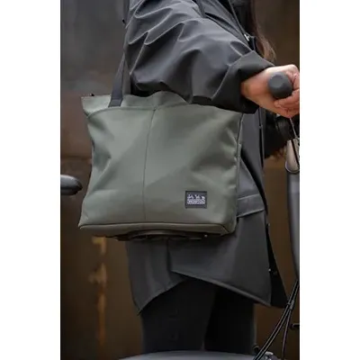 BOLSA BROMPTON BOROUGH TOTE BAG SMALL EN OLIVA BOLSA BROMPTON BOROUGH TOTE BAG SMALL EN OLIVA